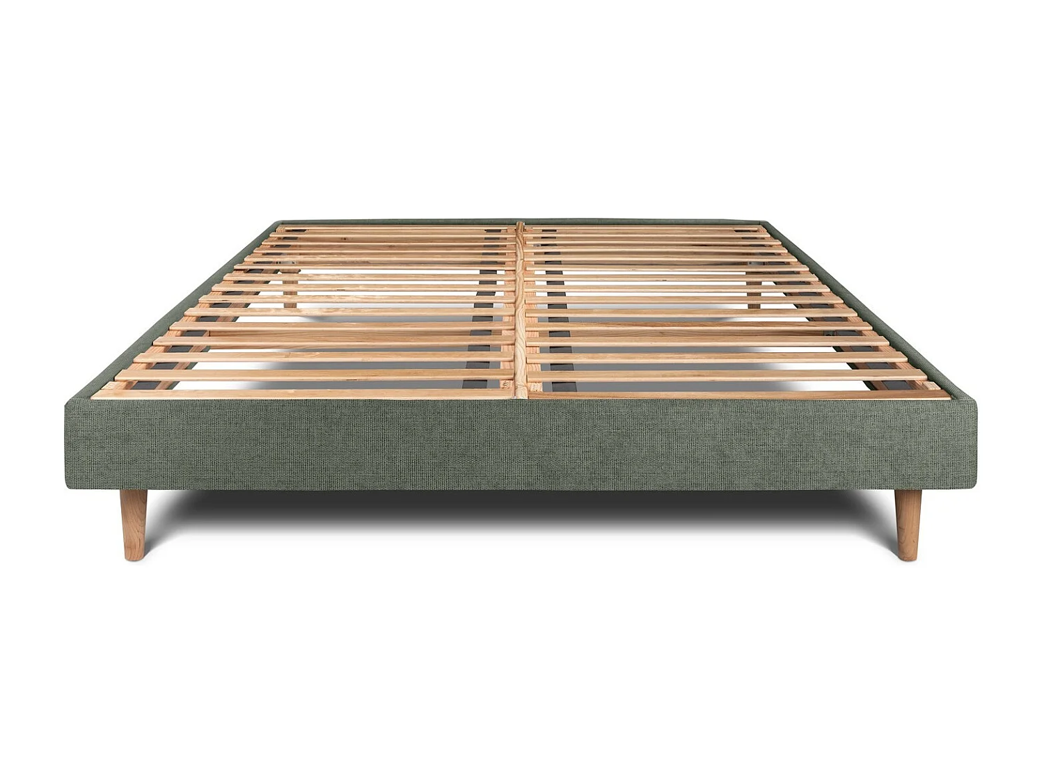 Sommier Kit Tissu Vert 140x190 H29cm