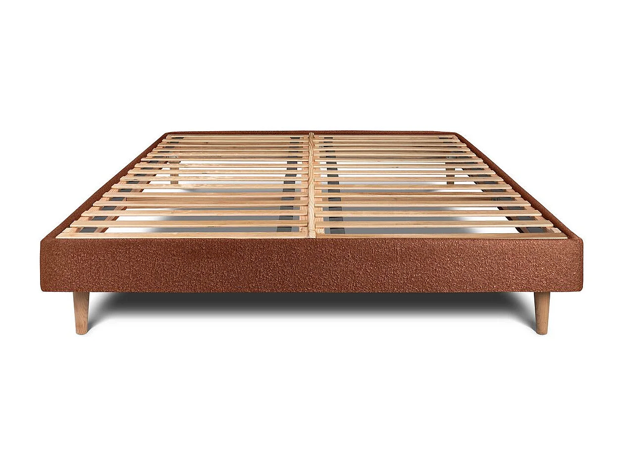 Sommier Kit Bouclette Terracotta 135x190 H29cm