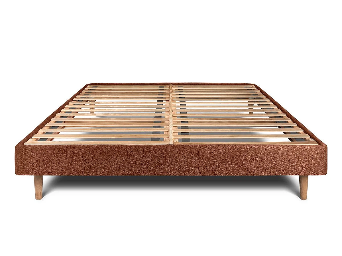 Sommier Kit Bouclette Terracotta 135x190 H29cm