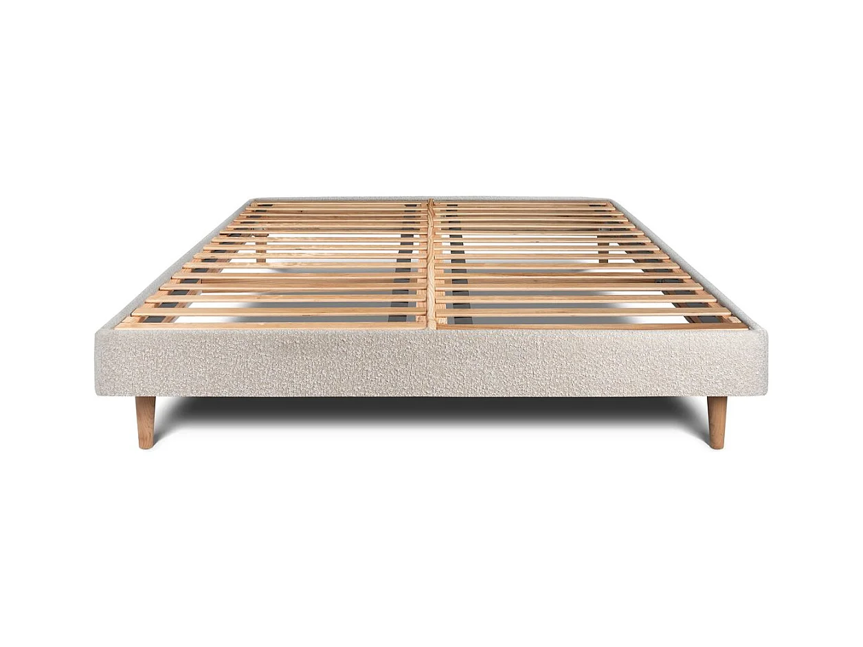 Sommier Kit Bouclette Beige 140x200 H29cm