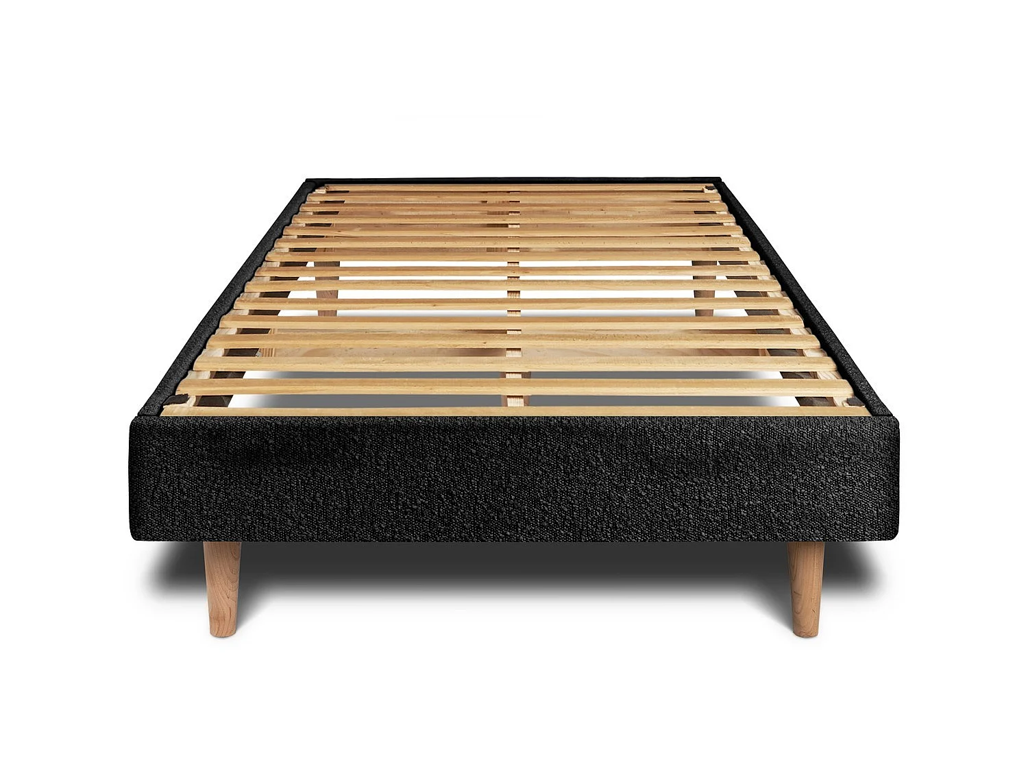 Sommier Kit Bouclette Noir 90x200 H29cm