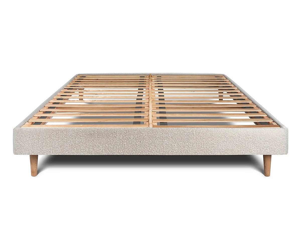 Sommier Kit Bouclette Beige 150x200 H29cm