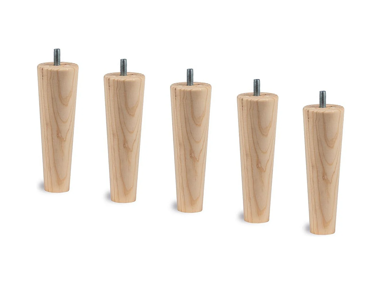 Sommier Kit Velours Gris clair 135x190 H29cm