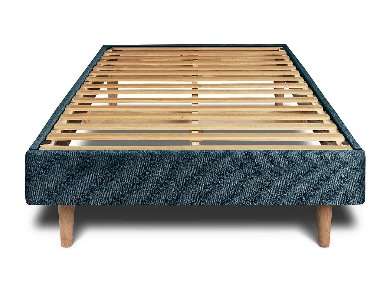 Sommier Kit Bouclette Bleu 90x190 H29cm