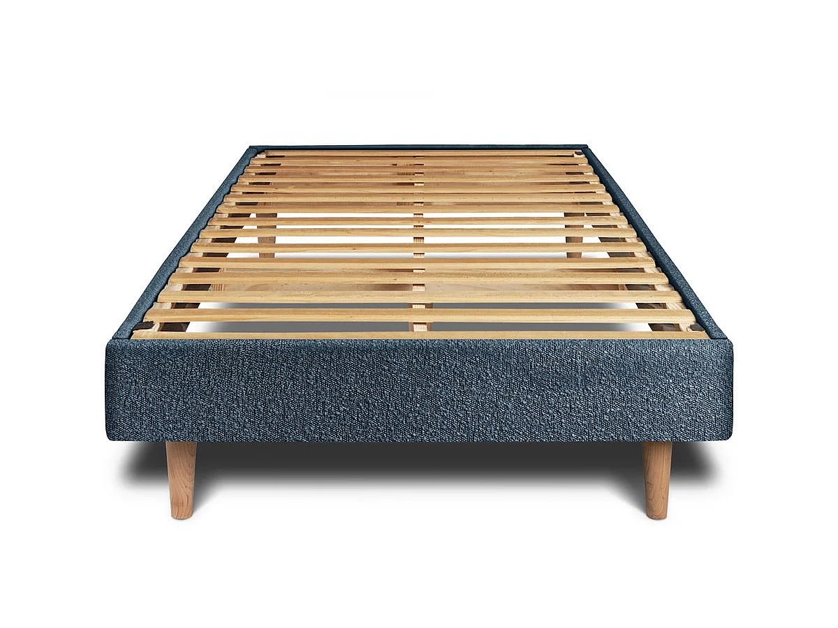 Sommier Kit Bouclette Bleu 90x190 H29cm