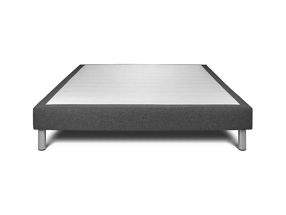 Sommier VITAL'SOM Gris 140 x 200 cm