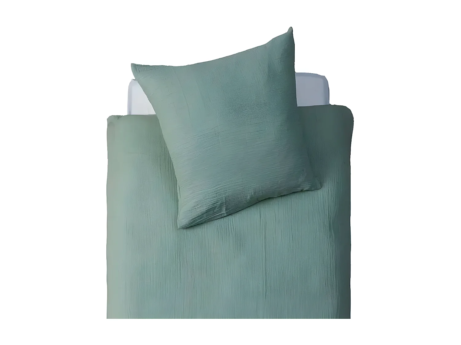 Parure da letto cotone Verde 90x190cm