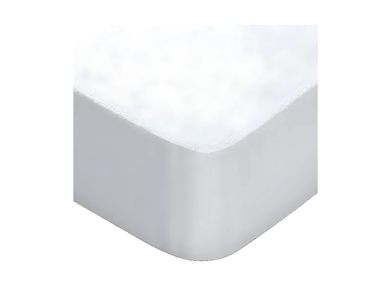 Protetor de colchão de algodão branco 90x190/200cm
