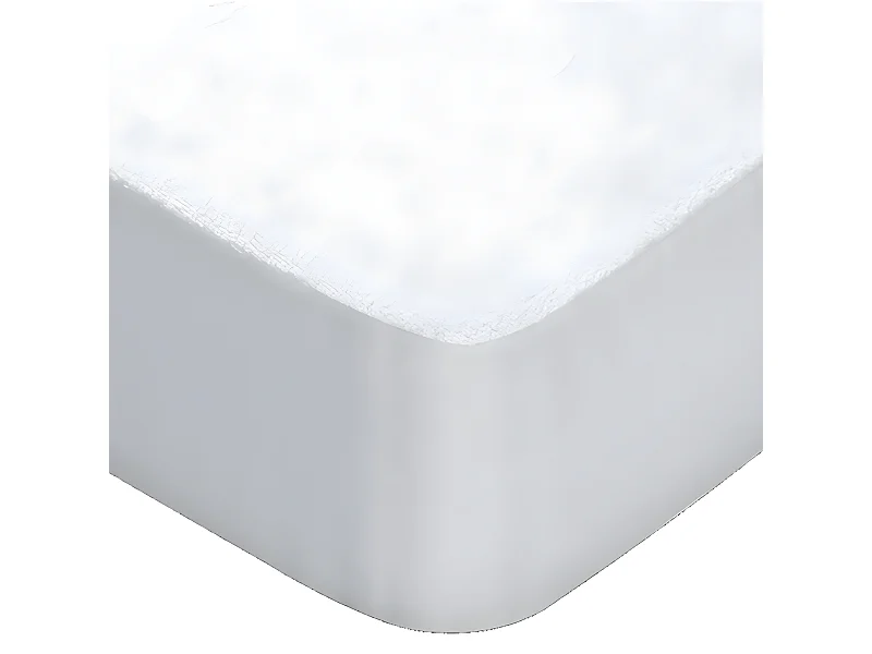 Protetor de colchão de algodão branco 90x190/200cm