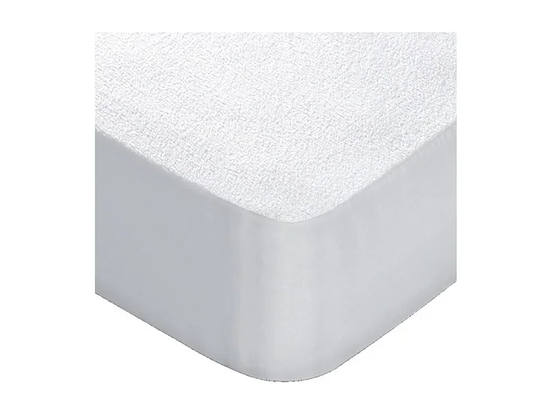 Protetor de colchão de algodão branco 150x190/200