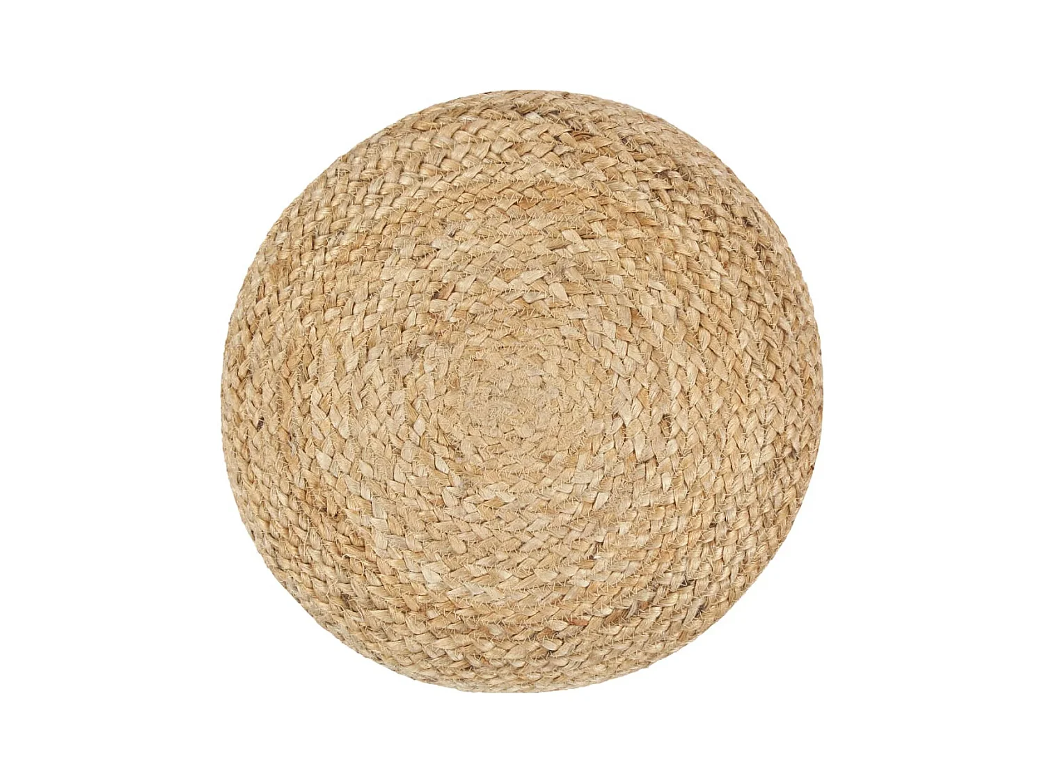 Pouf fait à la main 40 x 45 cm Jute