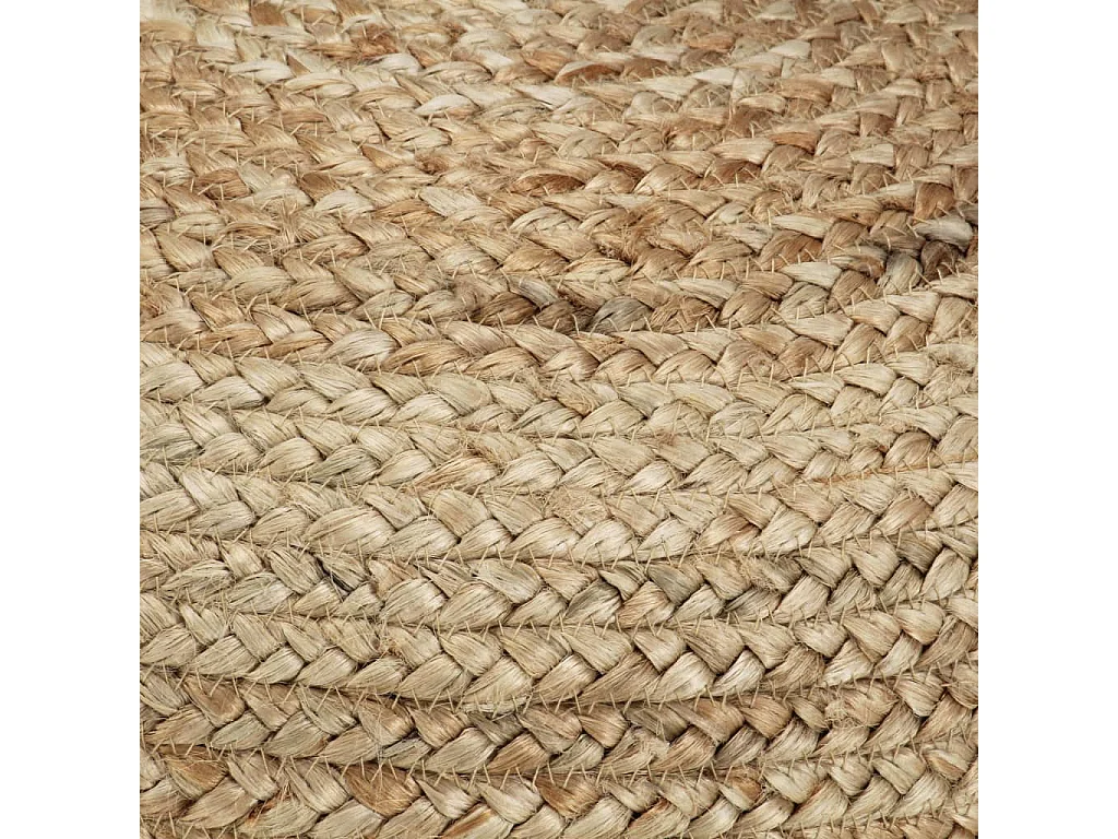 Handgefertigter Sitzpuff 40 x 45 cm Jute