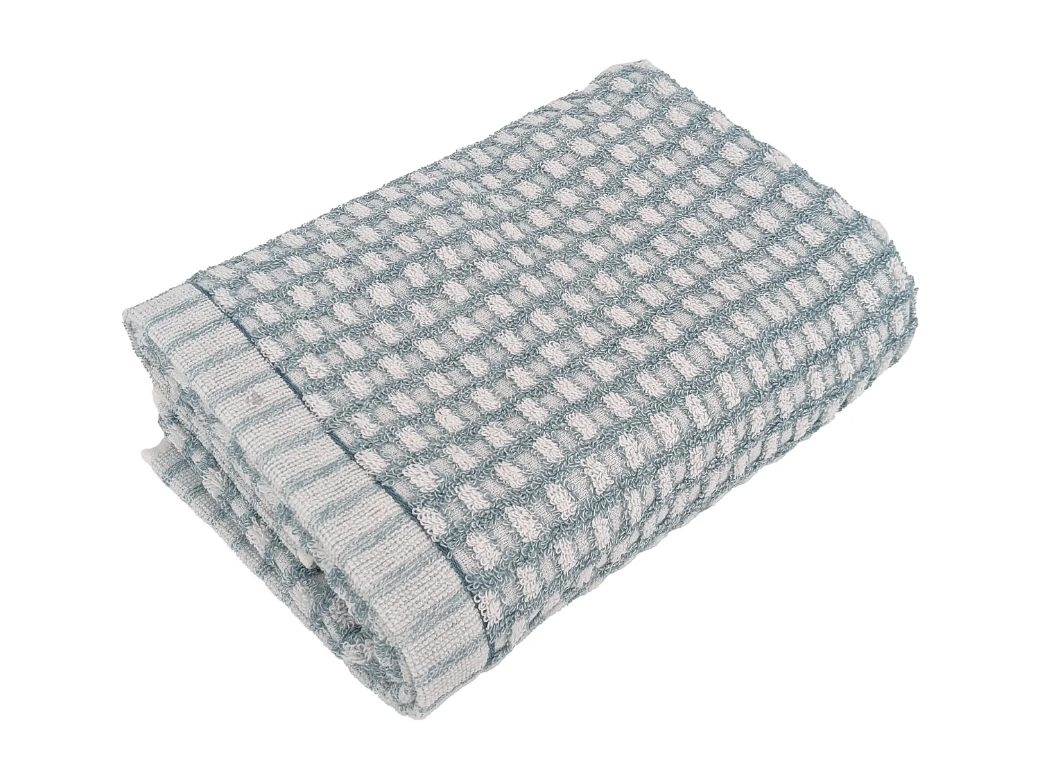 Serviette de toilette 50x100 cm pur coton collection GLOW vert