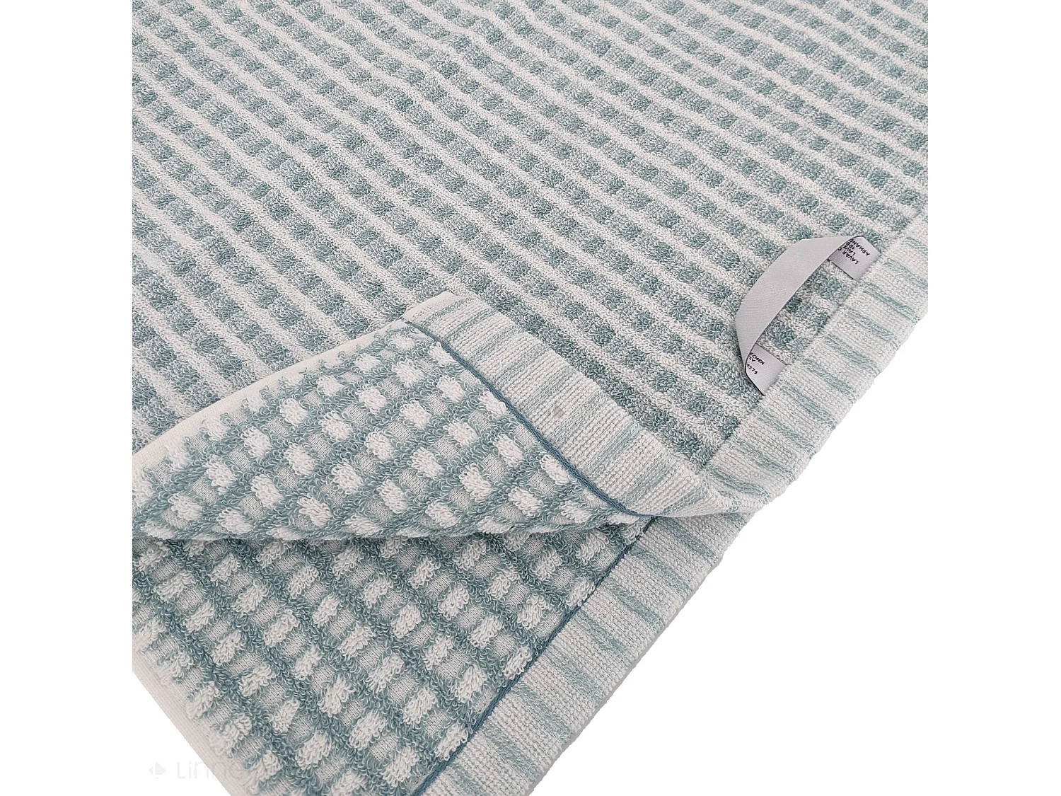 Serviette de toilette 50x100 cm pur coton collection GLOW vert