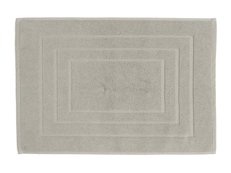 Tapis de bain coton 1000g/m2 collection NAÏA 60x40 cm beige Lin