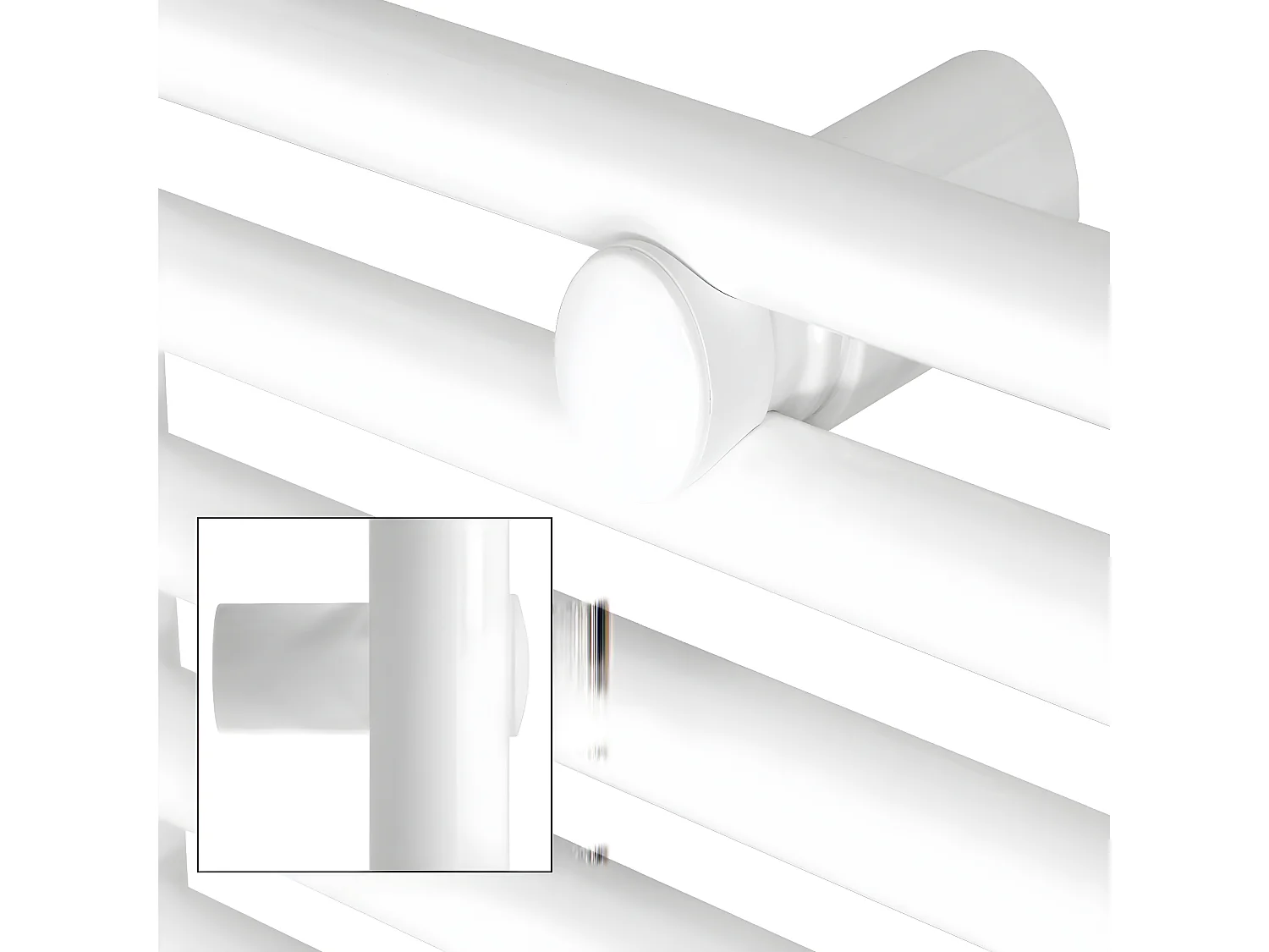 Calentador de radiador de calefacción secador de toallas de baño 600x1800mm