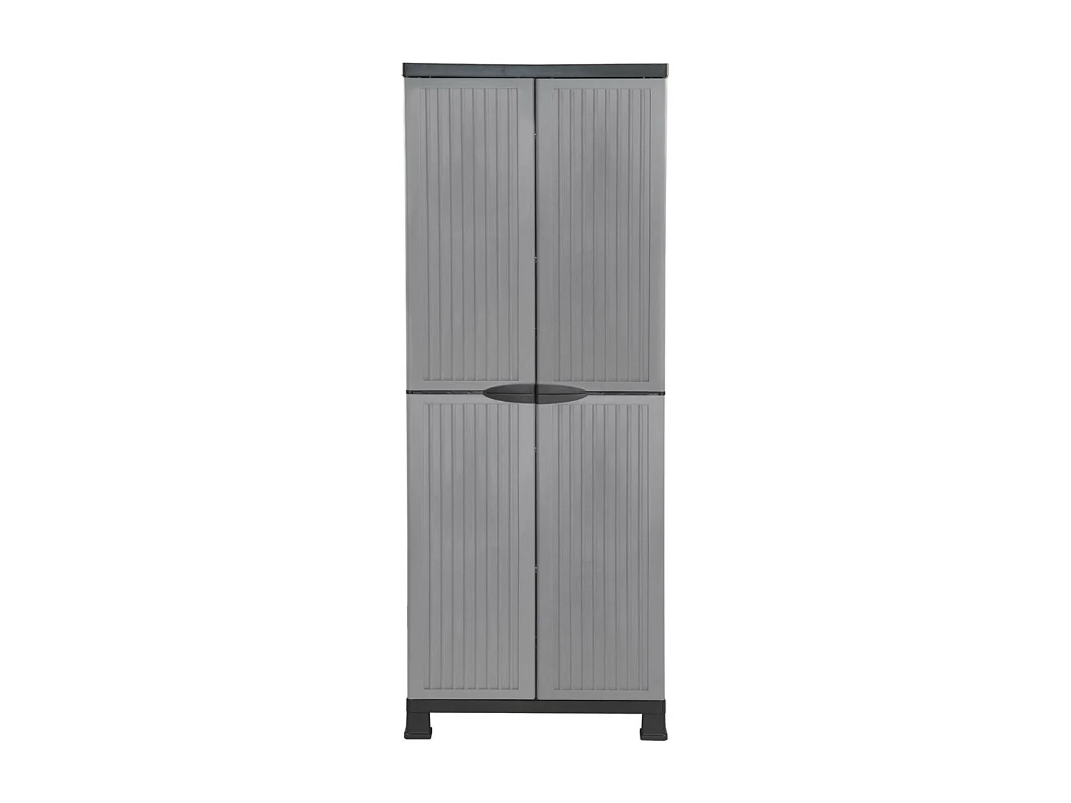 Armoire extérieure en résine avec 3 étagères 171x68x39cm Thinia Home