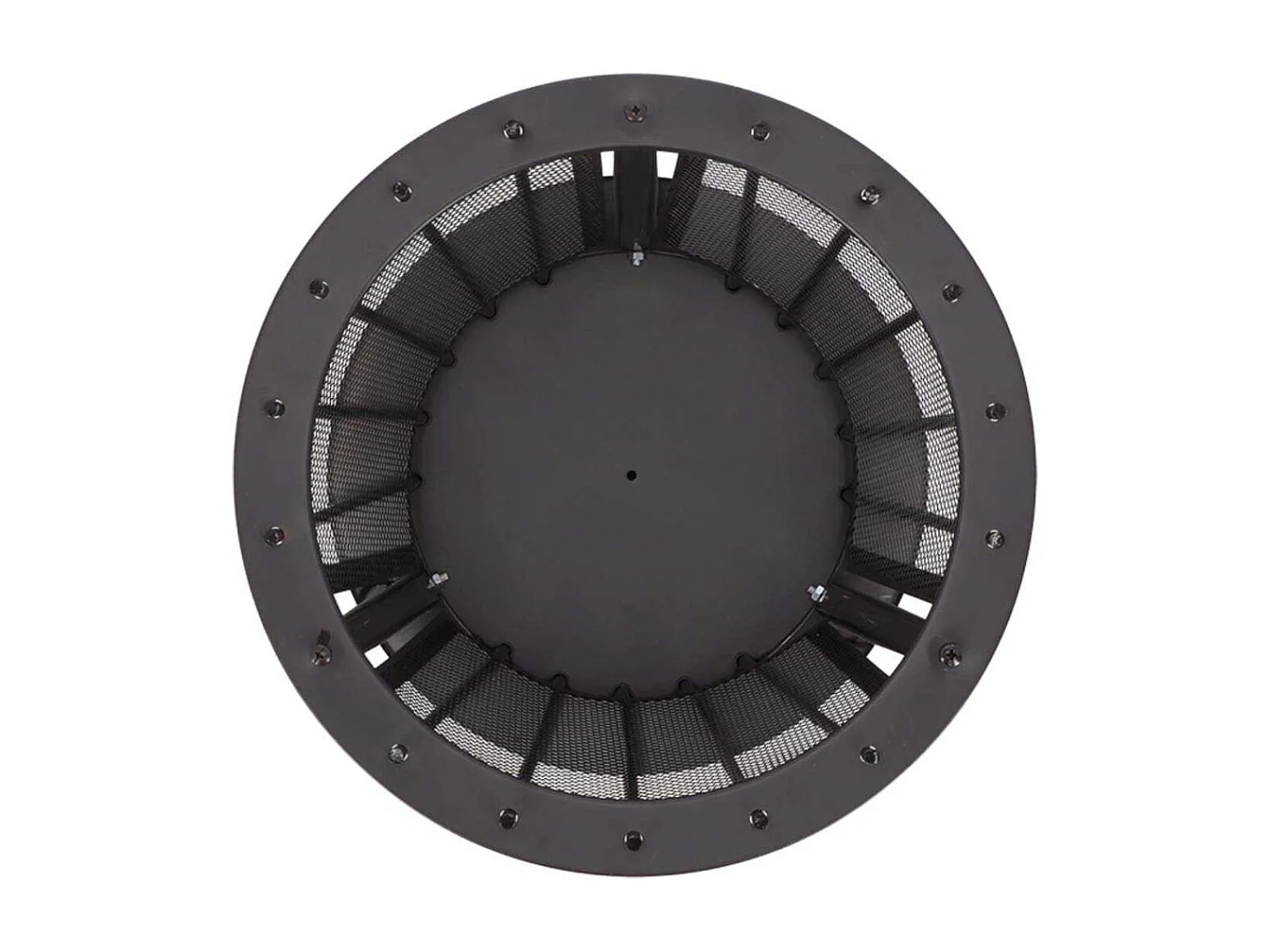 Braséro en métal ajouré Panier