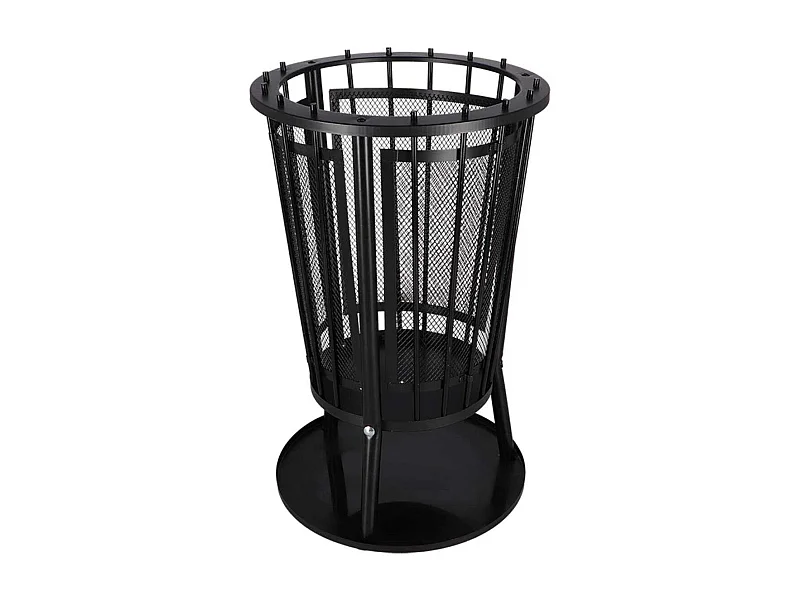 Braséro en métal ajouré Panier