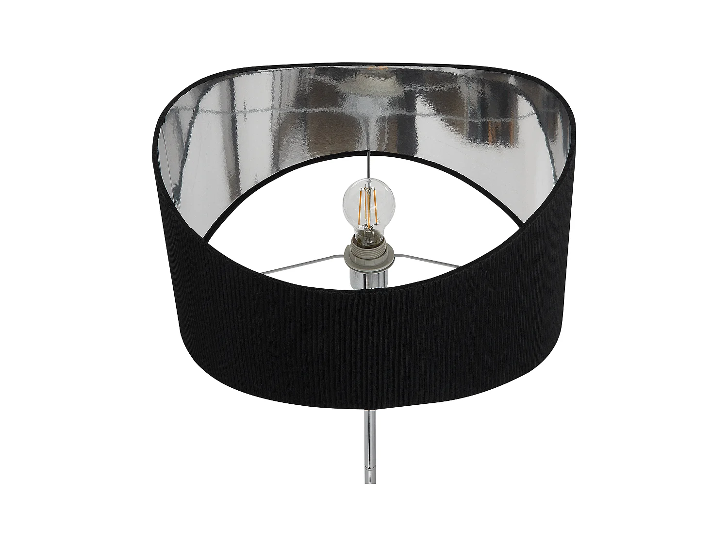 Staande lamp CALVILLO Metaal Zilver