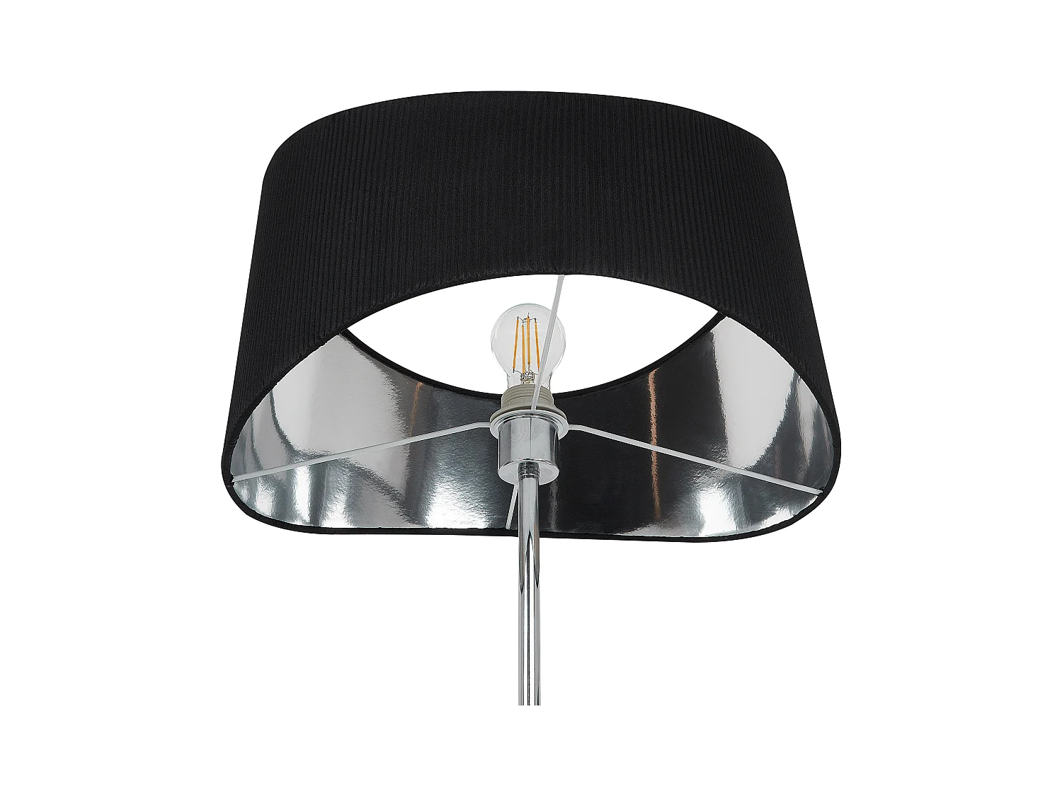 Staande lamp CALVILLO Metaal Zilver