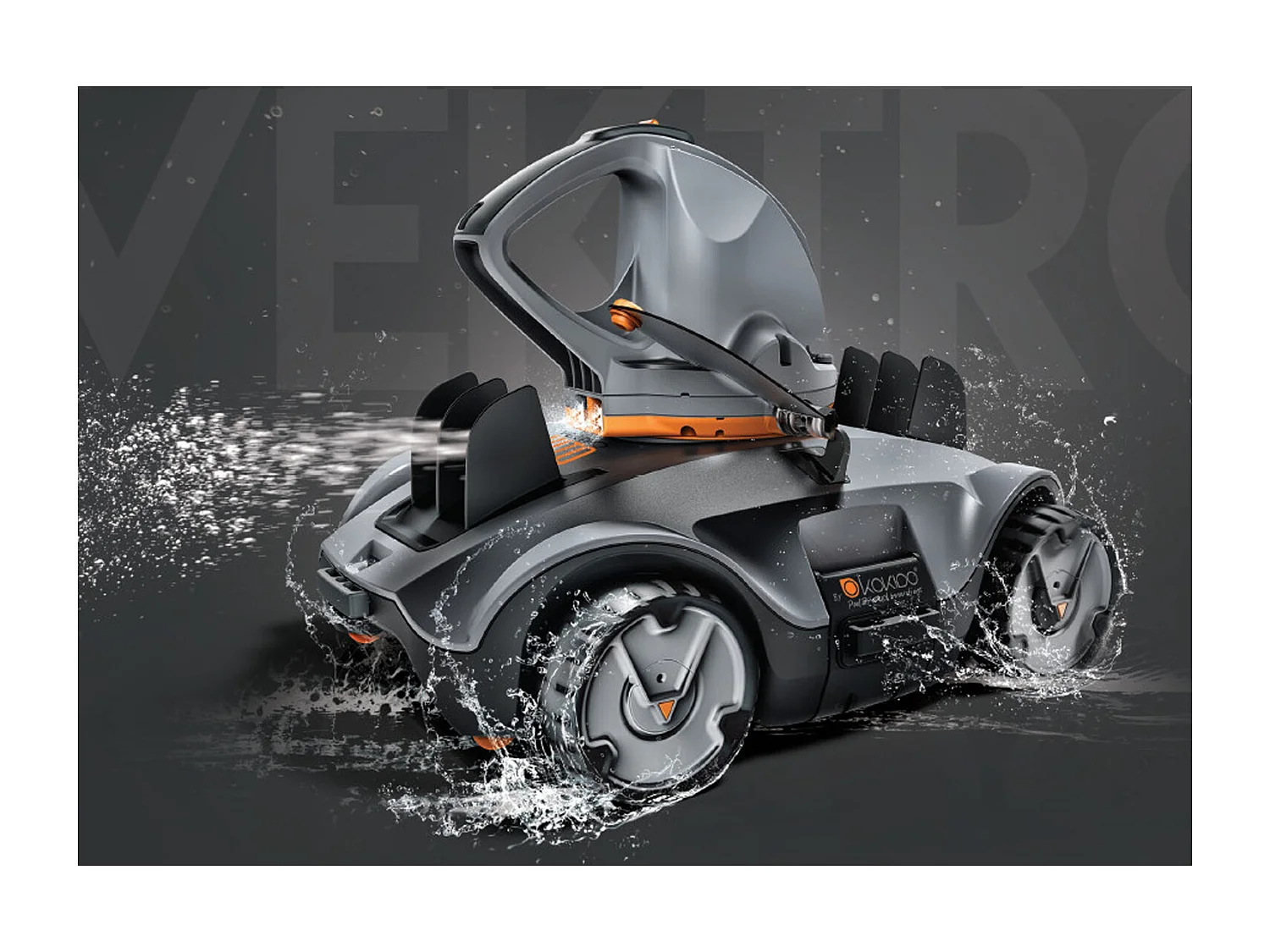 Robot de piscine sur batterie Vektro Auto - Kokido