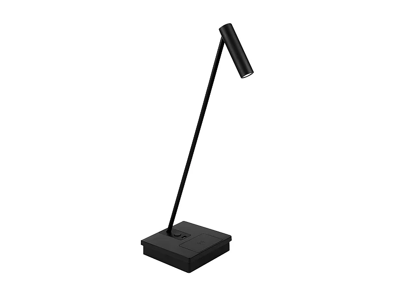 Lampe à Poser LED Elamp Noire 2.2W LED-C4 10-7606-05-05 Noir Blanc Chaud 2700K