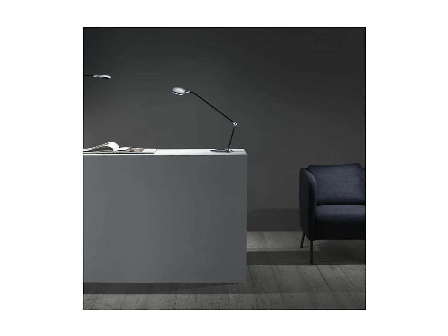 Lampe à Poser LED Queen 7W LED-C4 10-3273-21-05 Argent