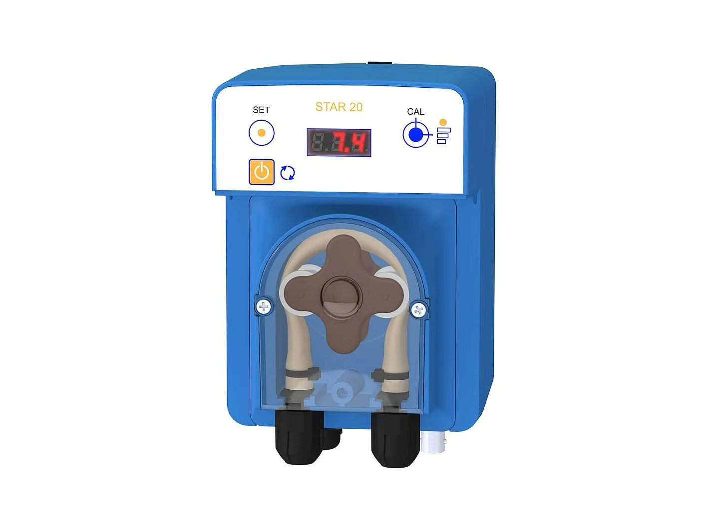 Régulateur autonome de pH "Star pH" -  Ecran LCD - Volume < 120 m3 - 15 x 19 x 30 cm - Bleu