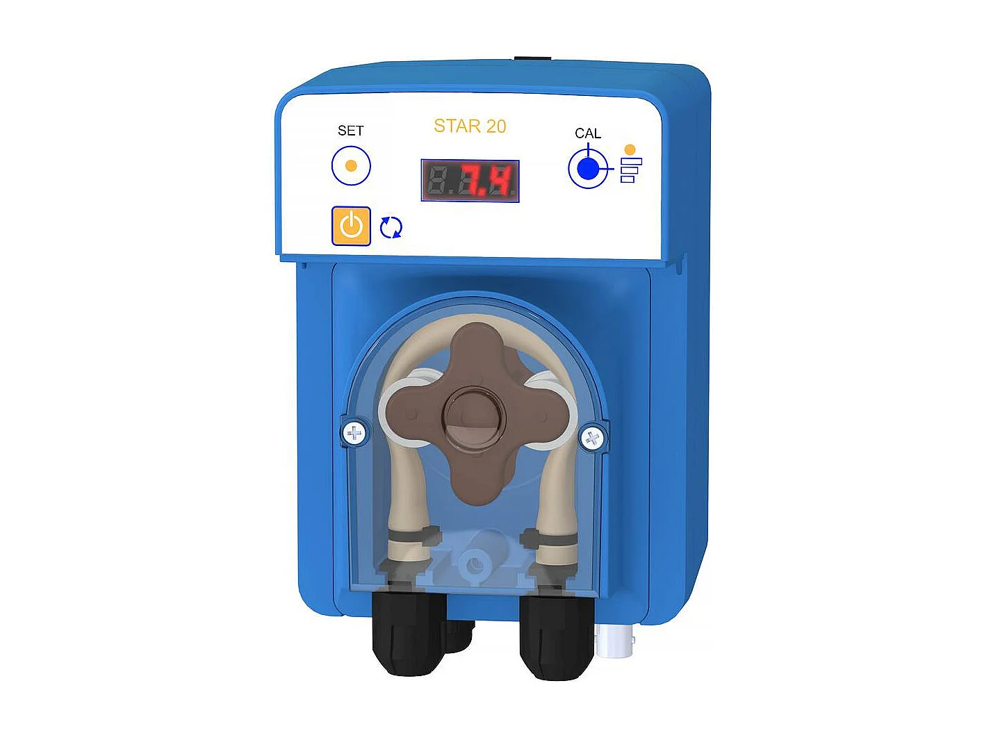 Régulateur autonome de pH "Star pH" -  Ecran LCD - Volume < 120 m3 - 15 x 19 x 30 cm - Bleu