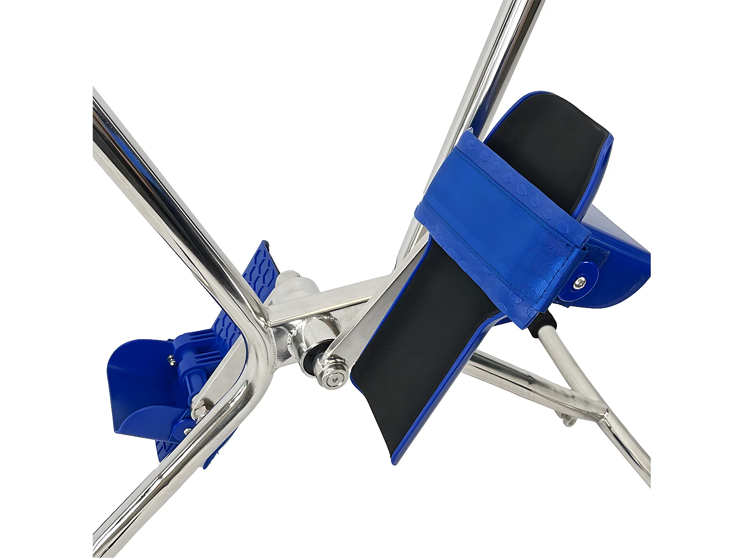 WaterClip - AquaBike acier inoxydable - Vélo de piscine léger - Hauteur réglable - Prof 1m10 à 1m20