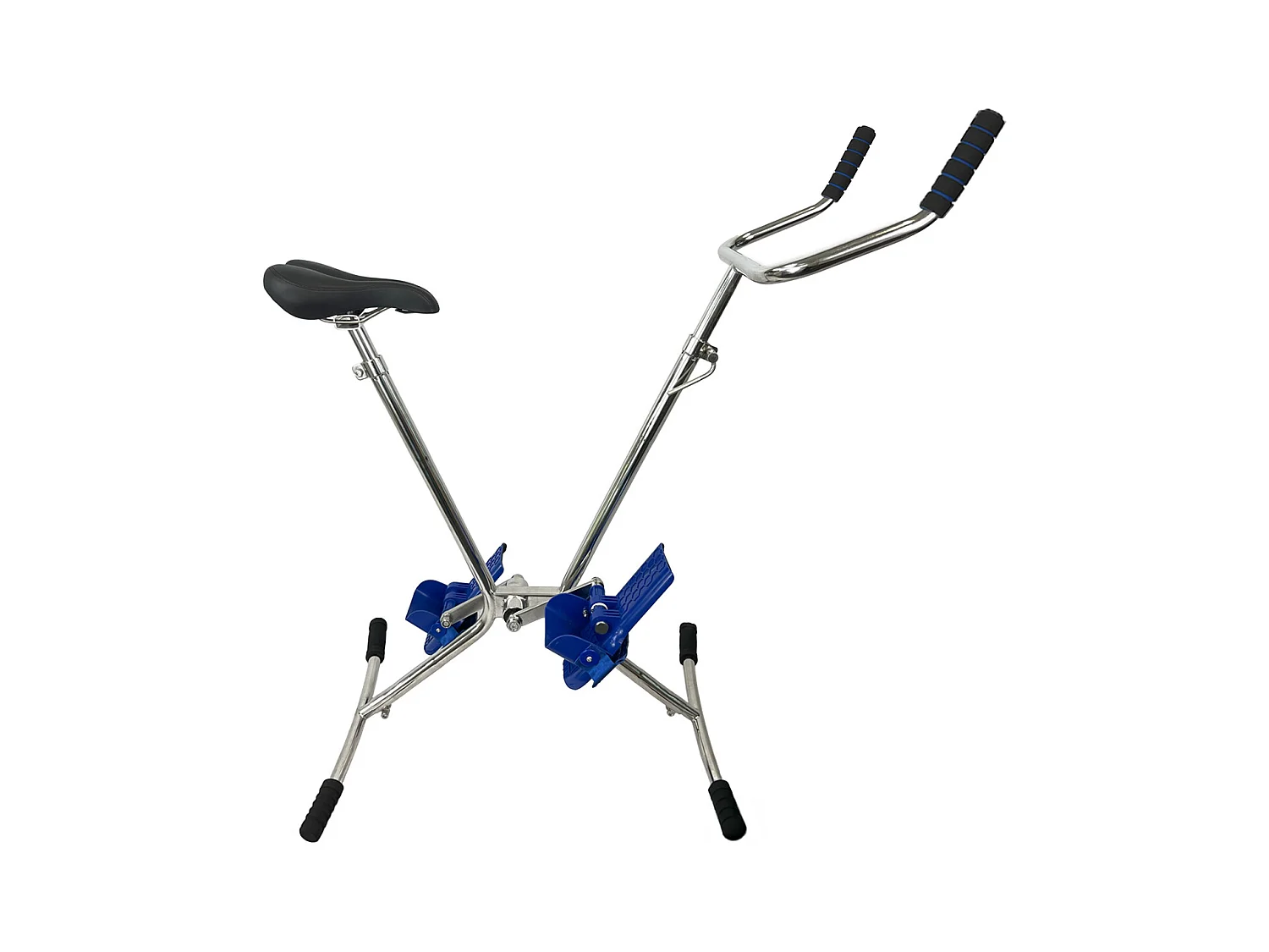 WaterClip - AquaBike acier inoxydable - Vélo de piscine léger - Hauteur réglable - Prof 1m10 à 1m20