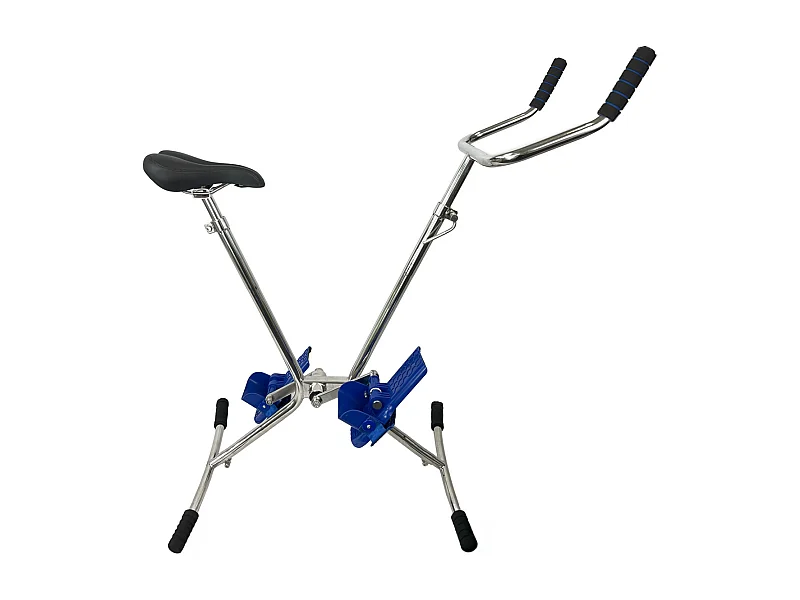WaterClip - AquaBike acier inoxydable - Vélo de piscine léger - Hauteur réglable - Prof 1m10 à 1m20