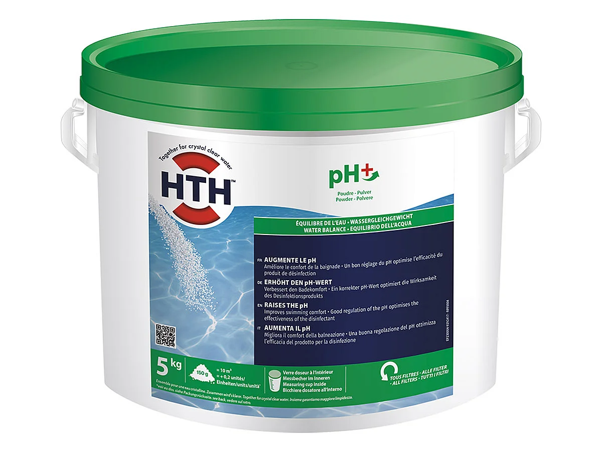 pH plus poudre 5 kg - HTH
