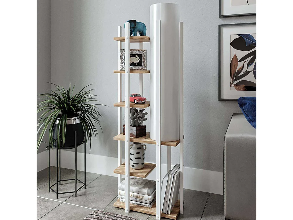 Lampadaire avec étagères Moda Dor