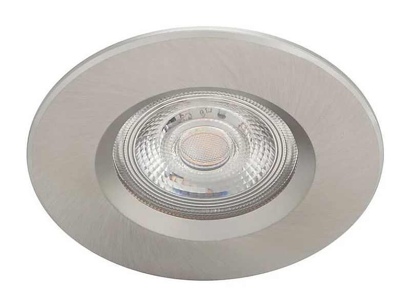 Spot Downlight LED  Dimmable Dive 5W Coupe Ø 70mm Nickel