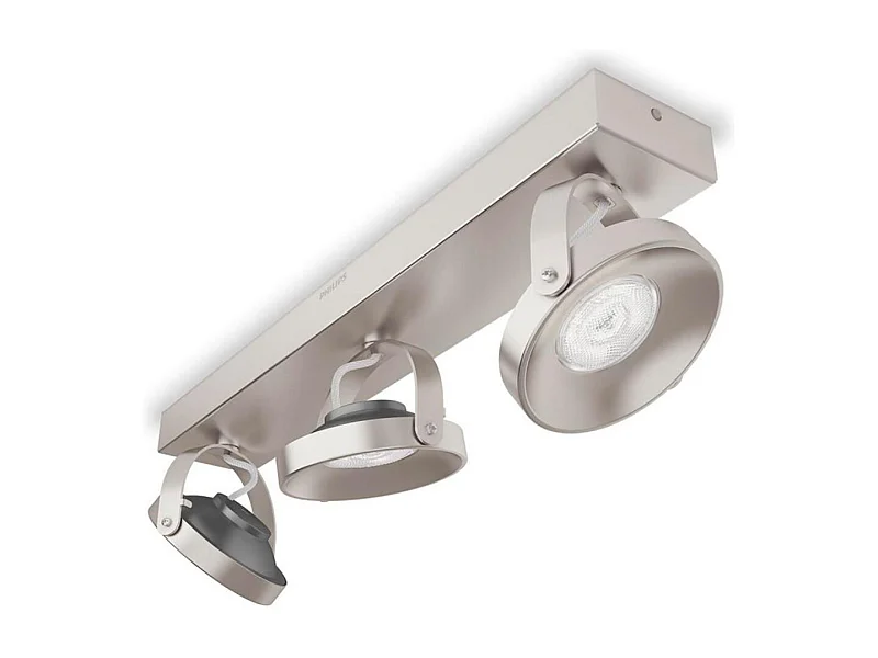 Plafonnier LED  Spur Dimmable 3 Spots 3x4.5W Chromé
