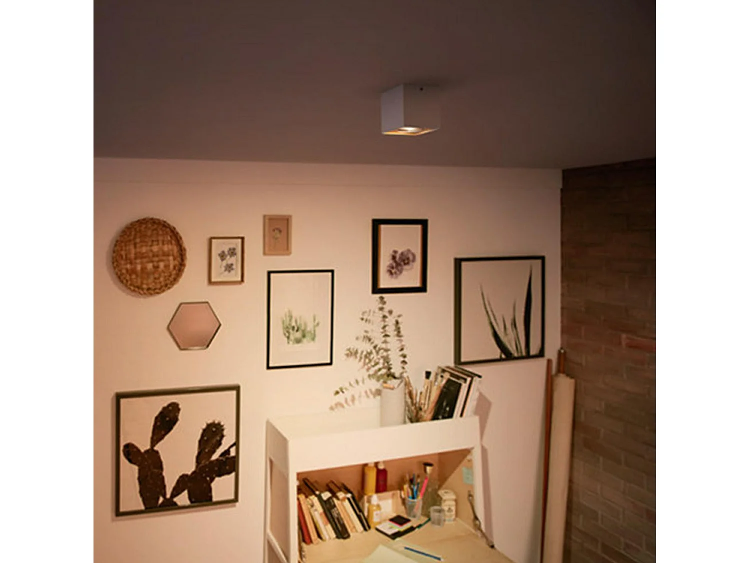 Applique da Soffitto LED Regolabile Orientabile WarmGlow 4.5W  Bianco