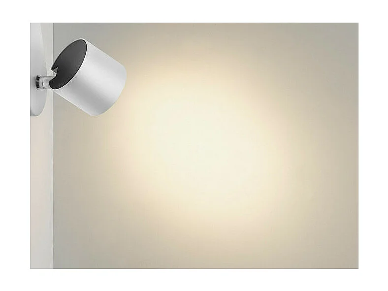 Lampada da Soffitto LED Orientabile con Tre Faretti 3x4.5W Star Bianco