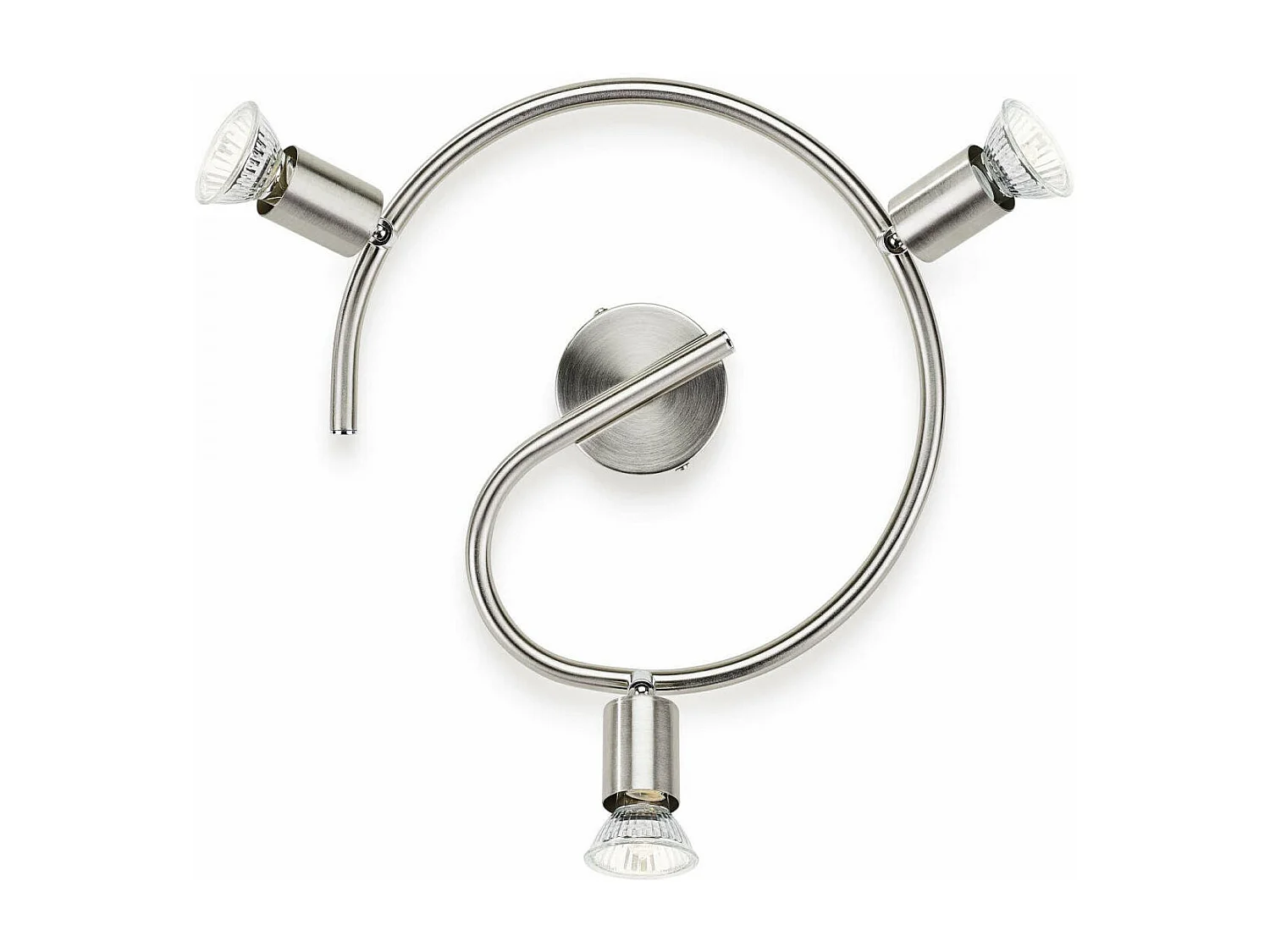 Plafonnier  3 Spots Limbali Chromé