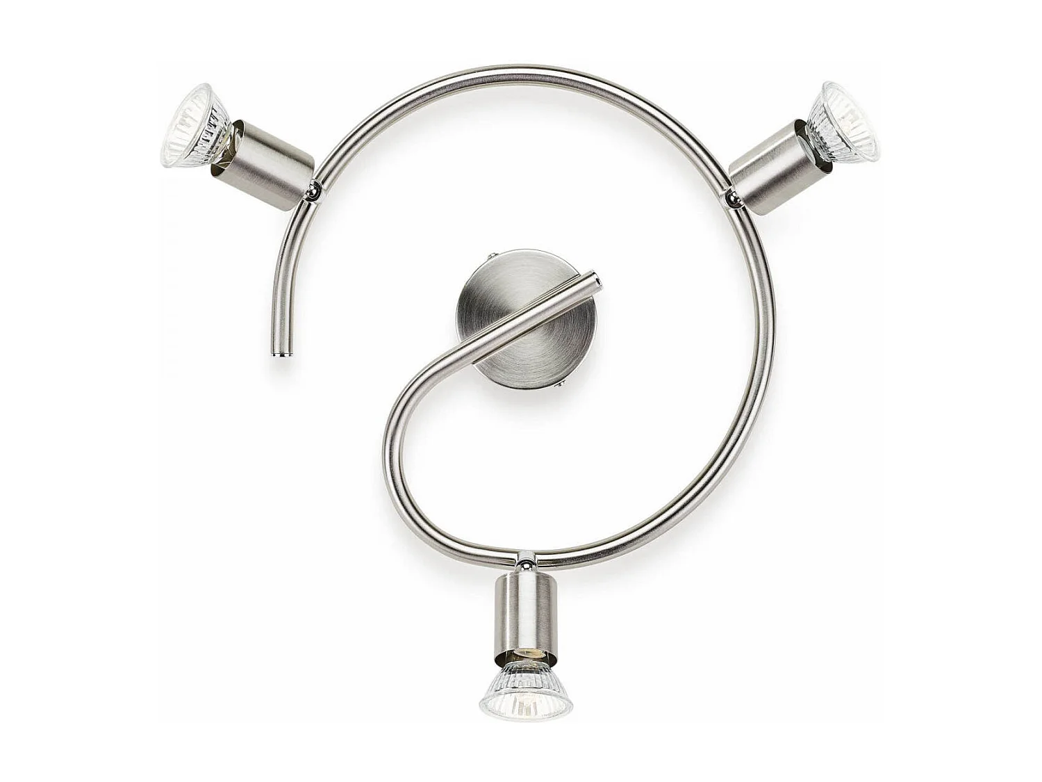 Plafonnier  3 Spots Limbali Chromé