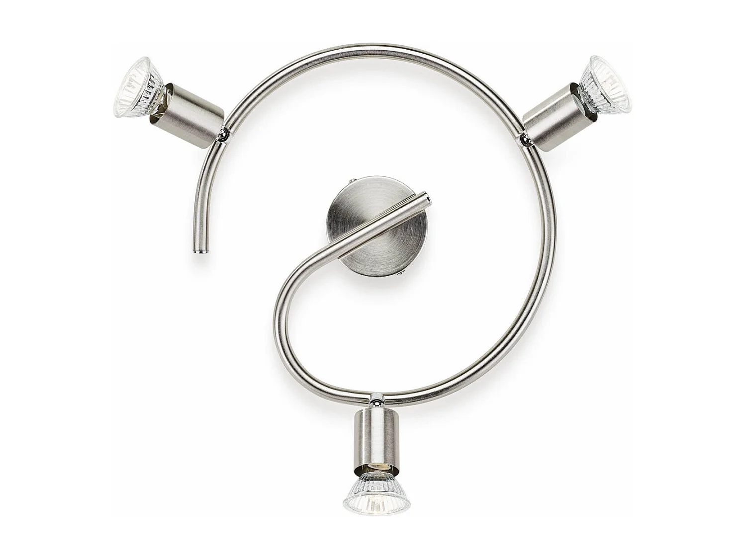 Plafonnier  3 Spots Limbali Chromé