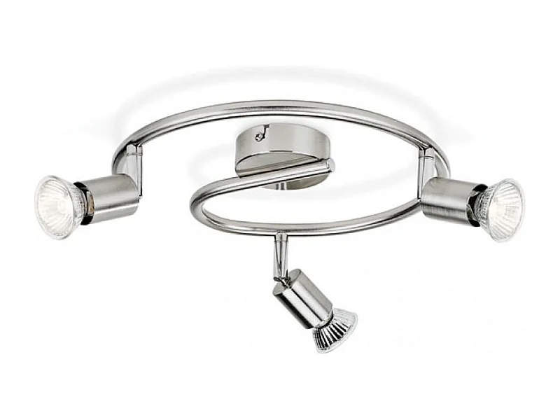 Plafonnier  3 Spots Limbali Chromé