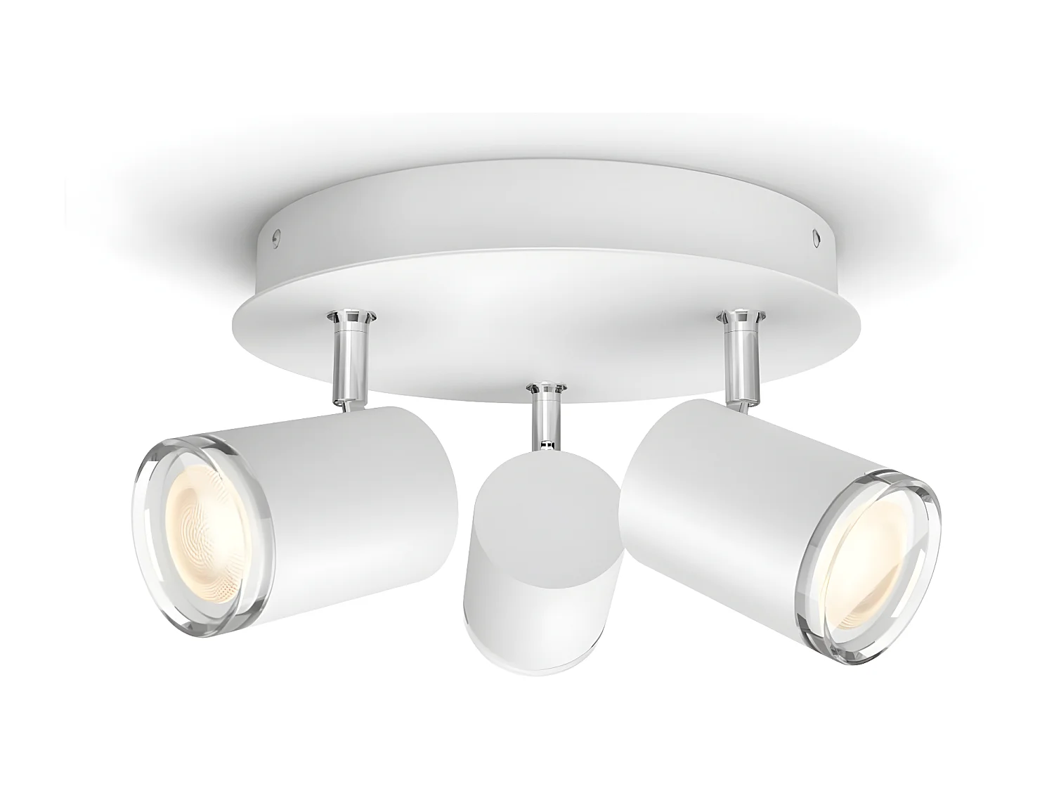 Plafonnier Rond White Ambiance Adore 3xGU10  Hue Blanc