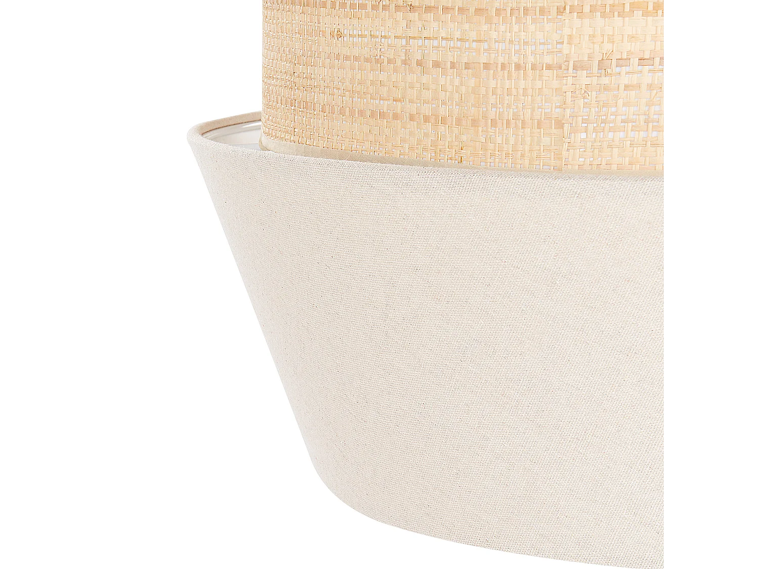 Hanglamp ATOYAC Kunstlinnen Beige