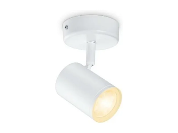 Applique da Soffitto LED Regolabile CCT Selezionabile 4.9W un Faretto Imageo WIZ Bianco