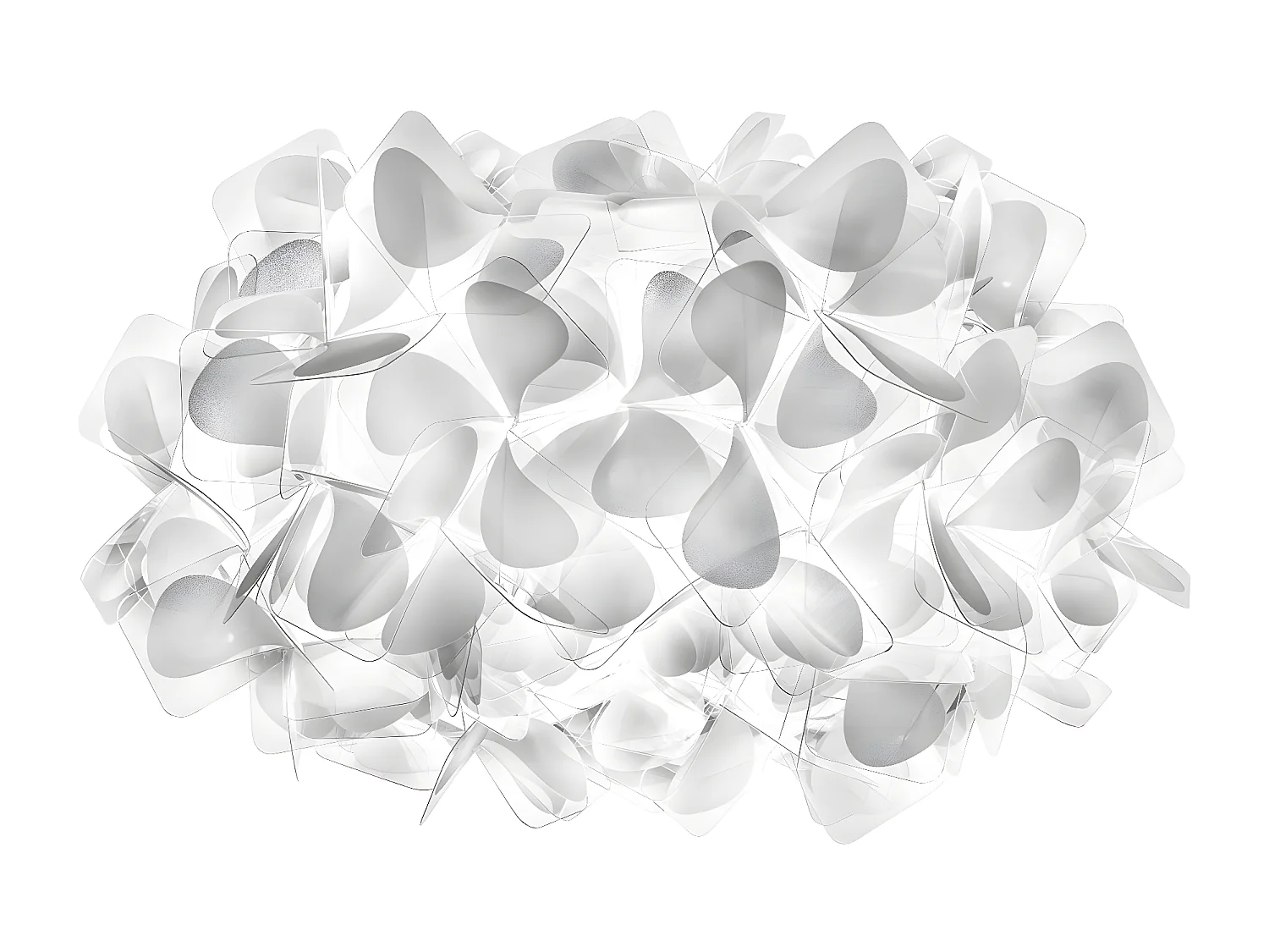 Plafoniera SLAMP Clizia Ceiling/Wall Medium Mama Non Mama Bianco
