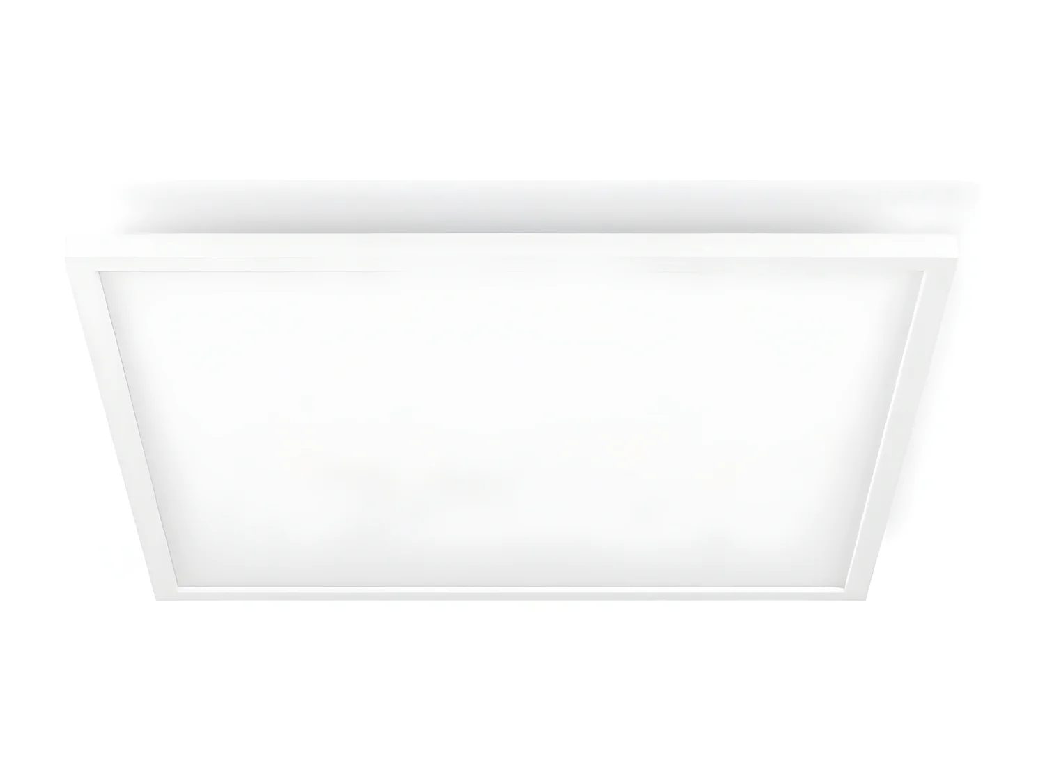 Plafonnier LED CCT Carré White Ambiance Aurelle 24.5W  Hue Blanc