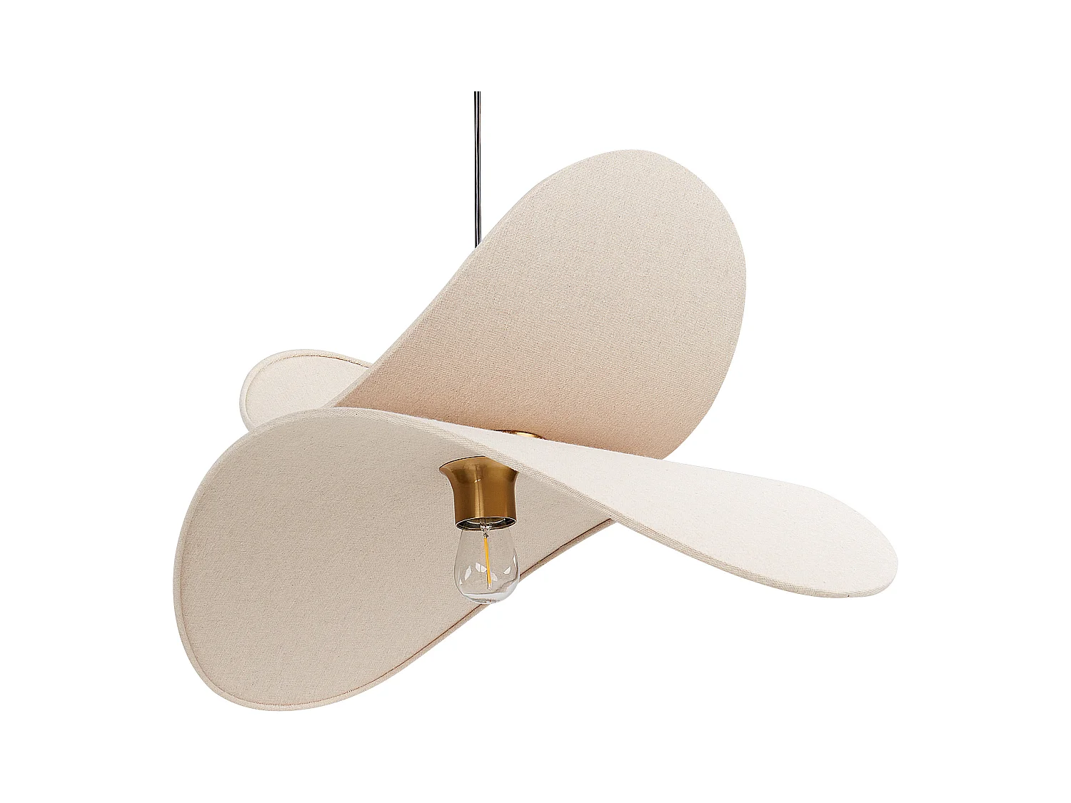 Lampe suspension MASCOTA Lin Beige