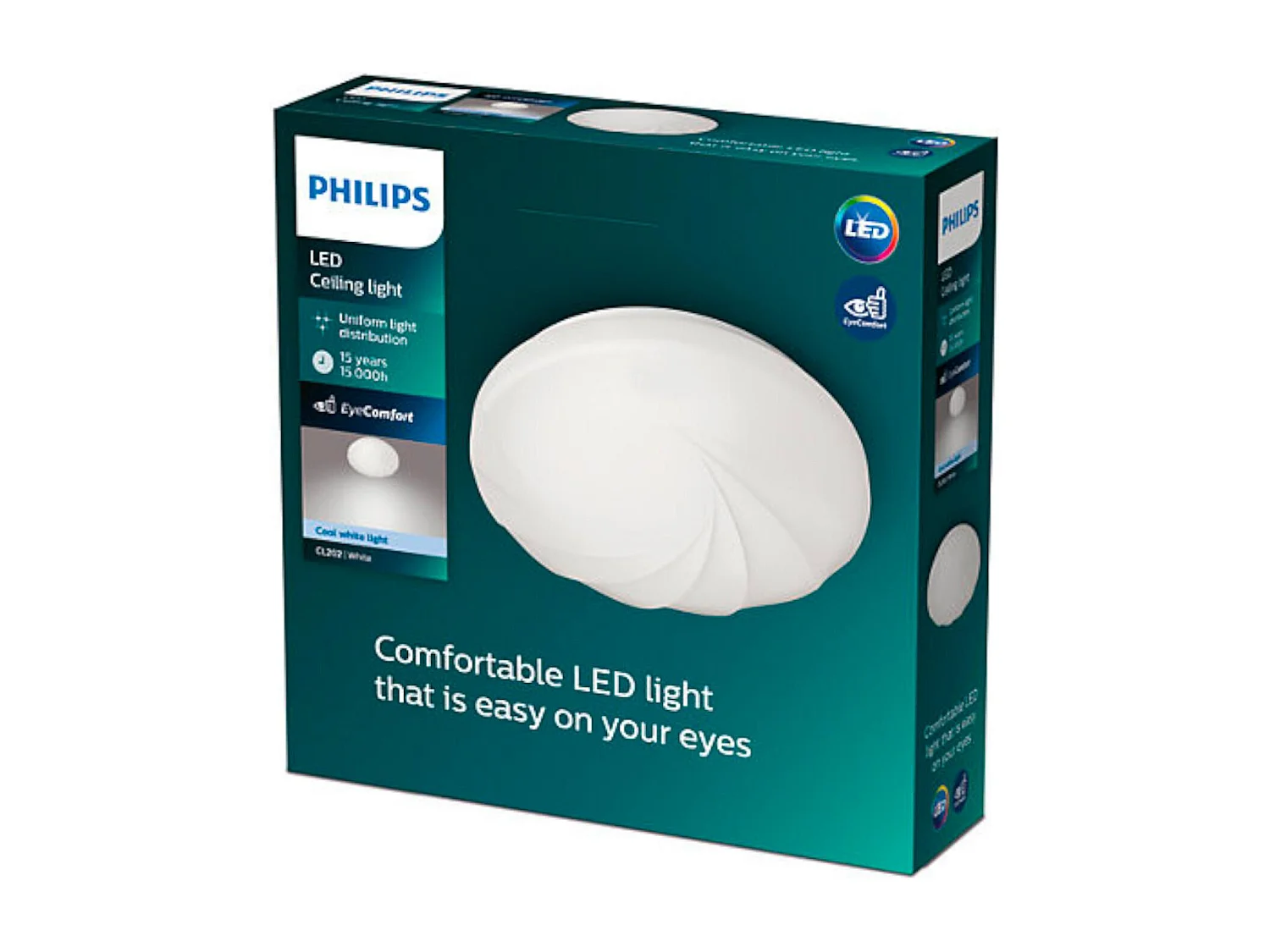 Plafonnier LED  Shell 10W 4000K Blanc neutre